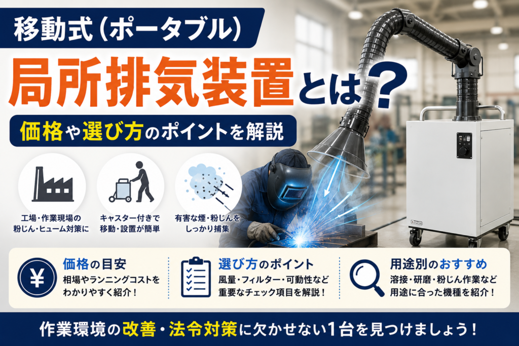 移動式局所排気装置とは